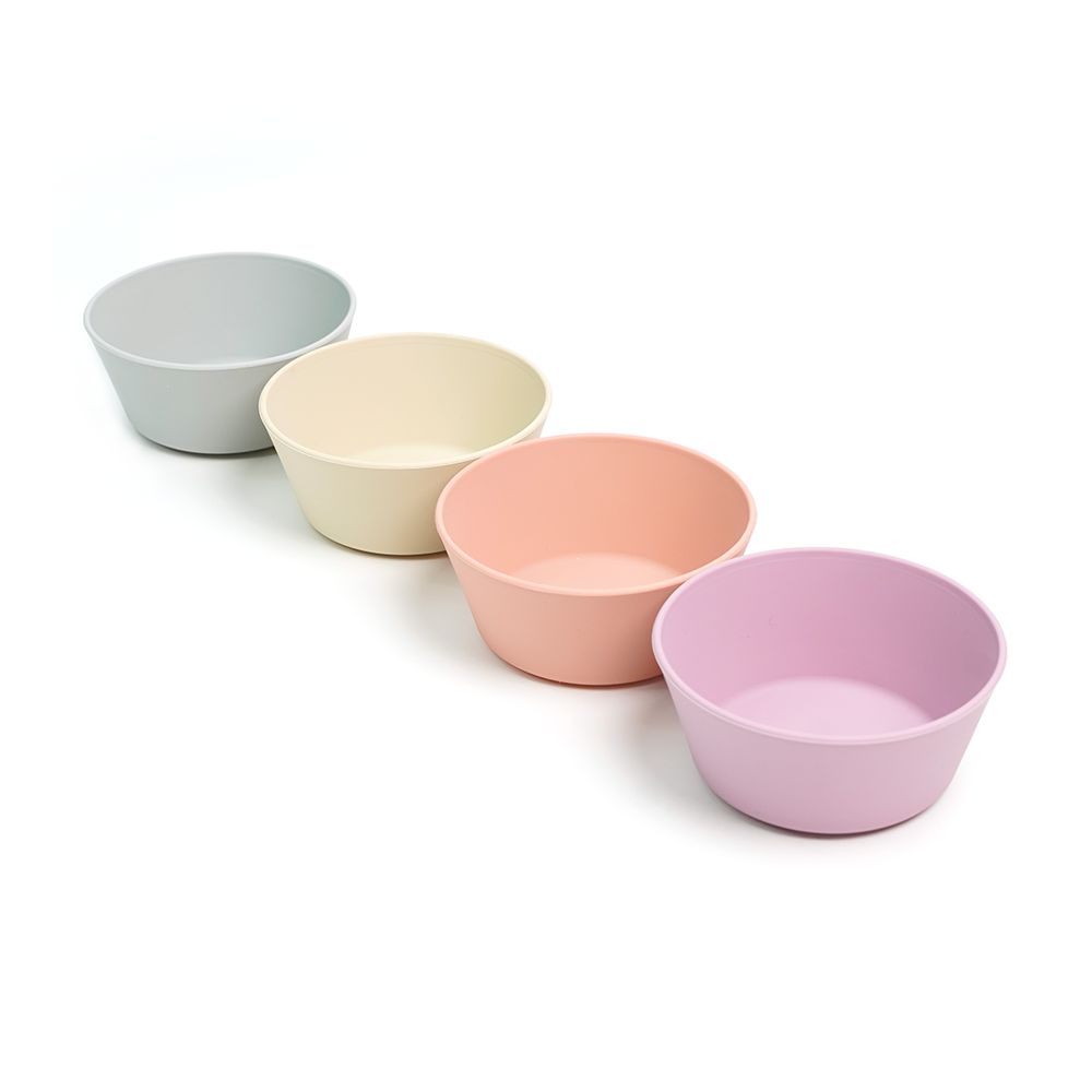 Silicone-Wrapped Bowl - 4 Pack