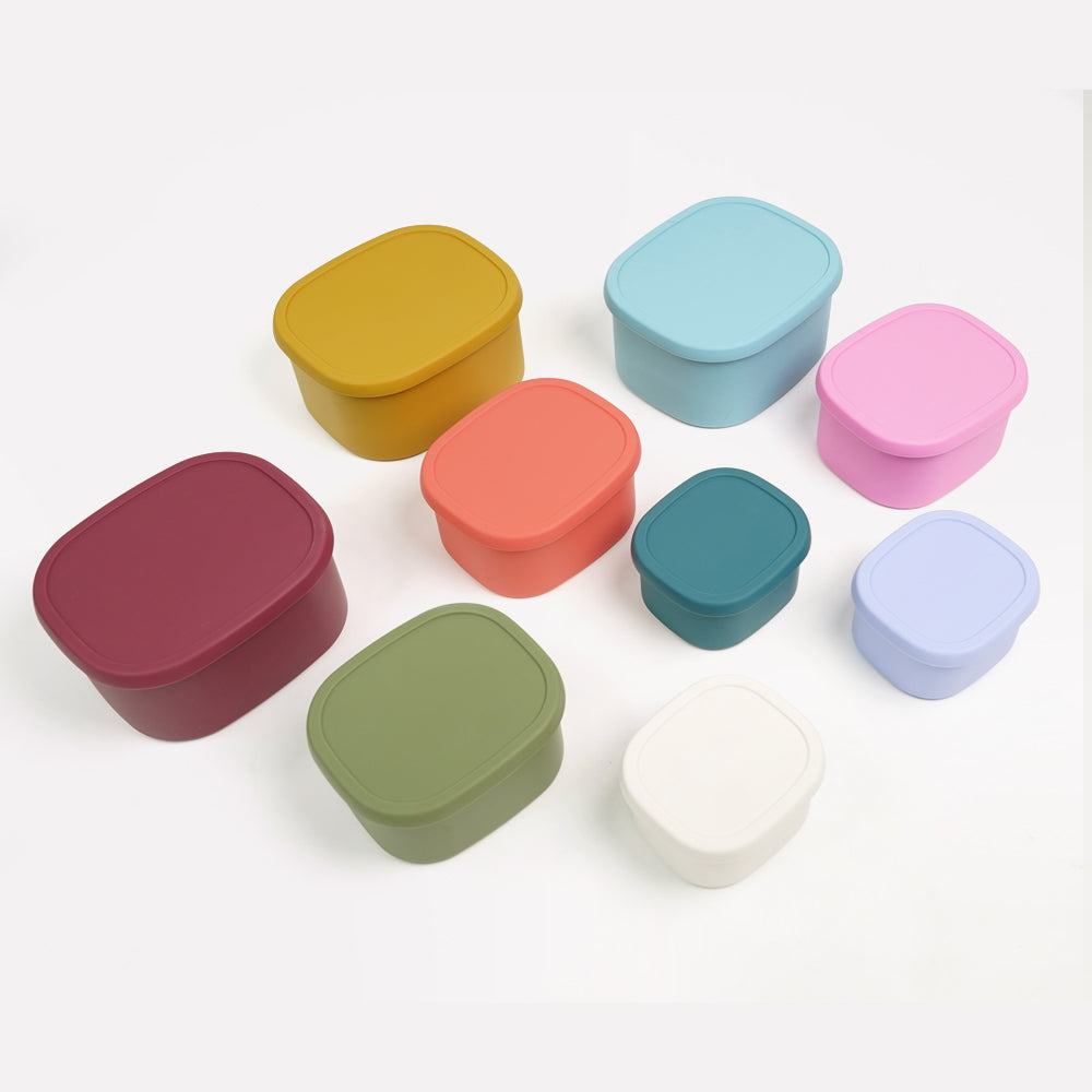 Silicone Food Container Set (3 Sizes)