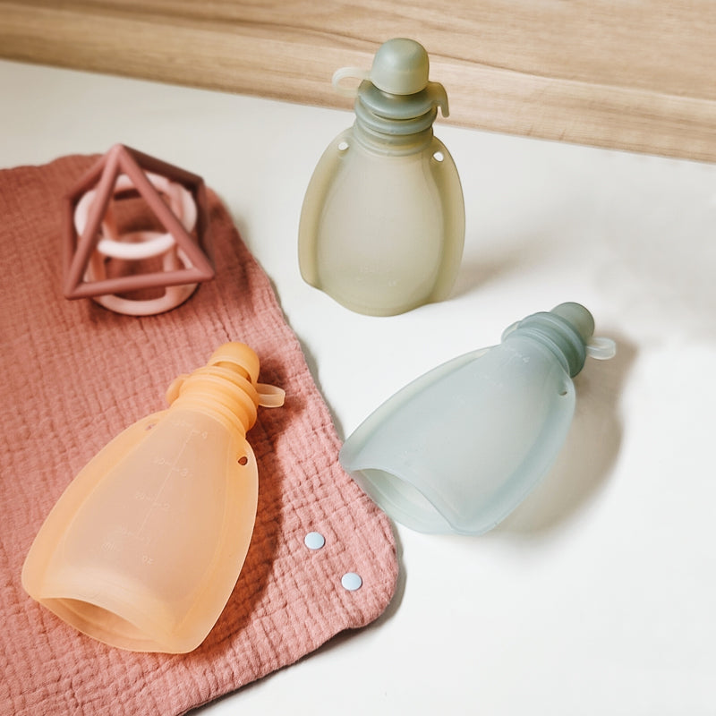 Silicone Refillable Squeezy Pouch