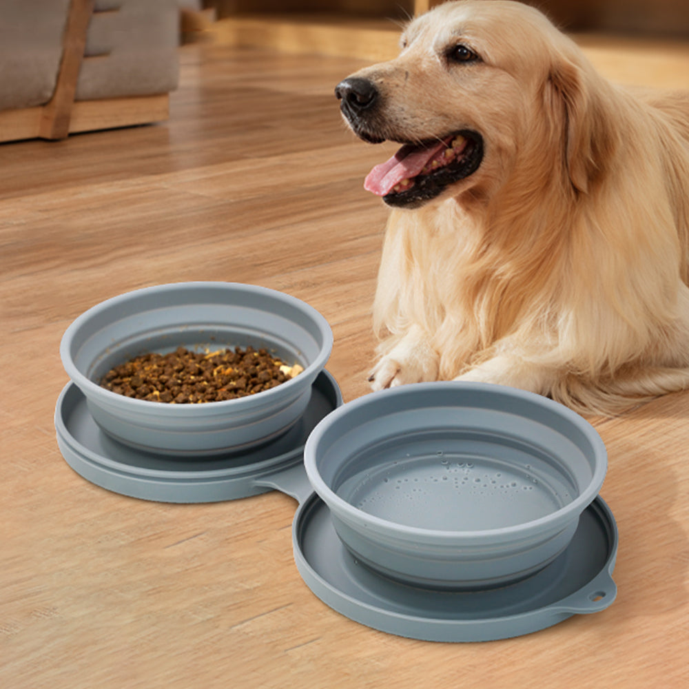 Silicone Collapsible Travel Dog Bowls