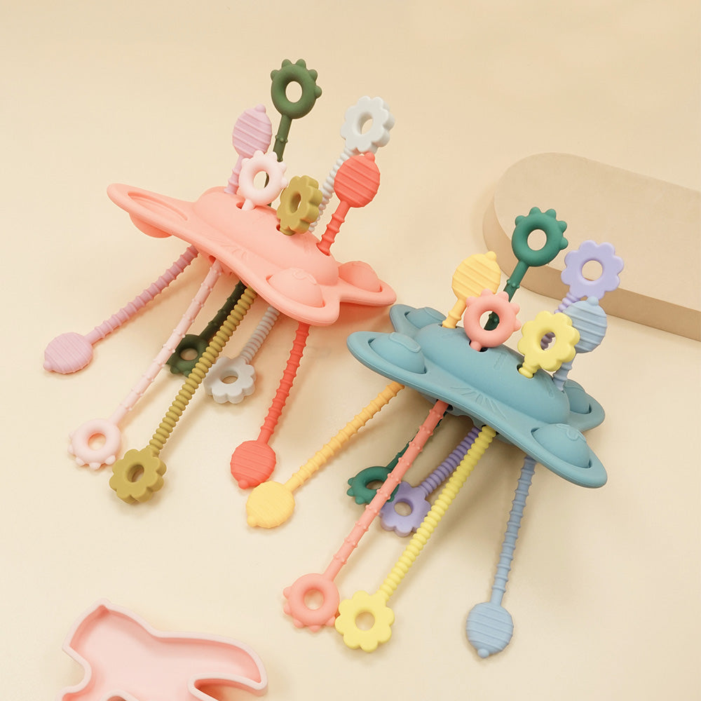 Silicone Baby Pull String Toys